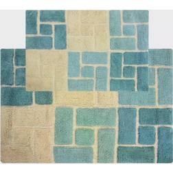 Chesapeake Berkeley Bricks Tufted 2-pc.Set