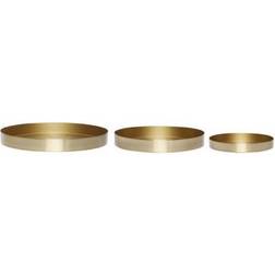 Hübsch - Vassoio da portata 3pcs