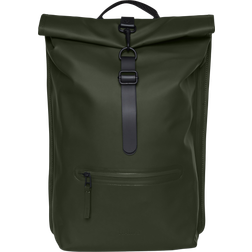 Rains Rolltop Rucksack - Green