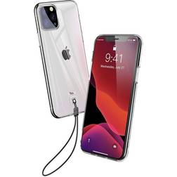 Baseus Ultra-Thin TPU Cover med Lanyard Holder til iPhone 11 Pro Max Klar