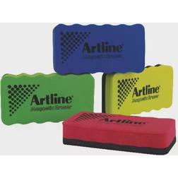 Artline Smiley Whiteboard Eraser Assorted (Pack of 4)