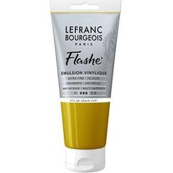 Lefranc & Bourgeois "FLASHE ACRYLIC 80ML TUBE STIL DE GRAIN GREEN"