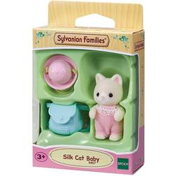 Sylvanian Families Silk Cat Baby