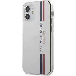 U.S. Polo Assn. Tricolor Pattern Collection iPhone 12 mini Vit