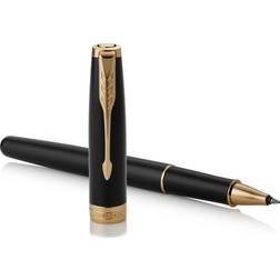 Parker Sonnet Black Lacquer G.T Rollerball F Black