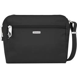 Travelon Dam Klassisk Konvertibel Crossbody Och Midjeväska - Svart