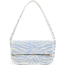 Staud Tommy Bag Light Blue/Cream One Size