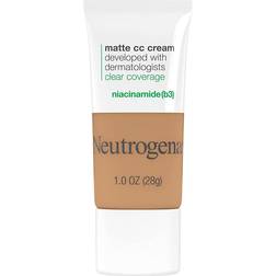 Neutrogena Clear Coverage Flawless Matte Cc Cream #7.3 Butterscotch