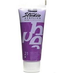 Pebeo Studio Acrylics Paint Oriental Violet 100ml