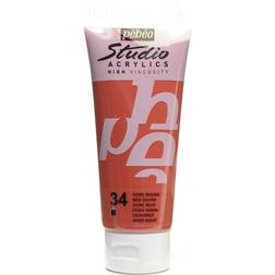 Pebeo Peinture Acrylique 100 ml Rouge Ocre