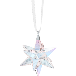 Swarovski Star Shimmer Ornament - Silver/Multicolour