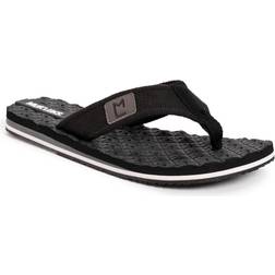 Muk Luks Chill Out Thong - Black