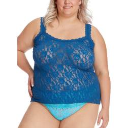 Hanky Panky Plus Size Signature Lace Classic Cami - Beguiling Blue