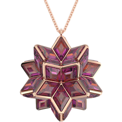 Swarovski Curiosa Pendant Necklaces - Rose Gold/Pink