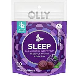 Olly Restful Sleep Gummies Blackberry 10 pcs