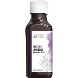 Aura Cacia Shower Salt Relaxing Lavender 16oz