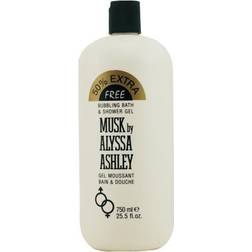 Alyssa Ashley Musk Bubbling Bath & Shower Gel 25.4fl oz