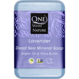 One With Nature Dead Sea Minerals Soap Lavender 200g