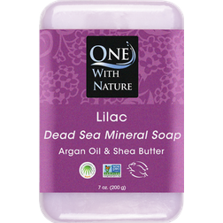 One With Nature Dead Sea Mineral Soap Lilac 200g