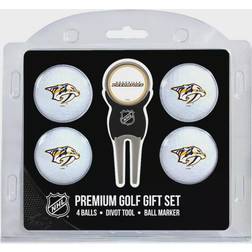 Team Golf Nashville Predators 4 Ball Divot Tool Gift Set