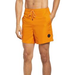 Ted Baker Trehil Plain Swim Shorts - Orange