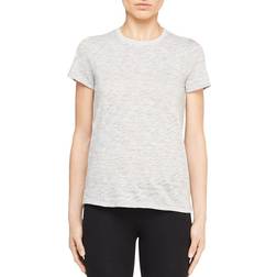 ATM Anthony Thomas Melillo Schoolboy Crewneck Tee - Heather Grey