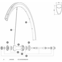 Mavic lager för Aksium S