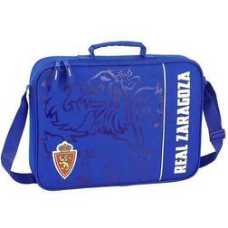 Safta Cartera Escolar Real Zaragoza Azul (38 x 28 x 6 cm)