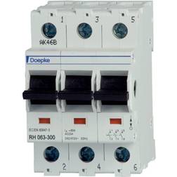 Doepke 09981062 RH 063-300 Beskyttelseskontakt til hovedledning 3-polet 63 A 240 V, 415 V