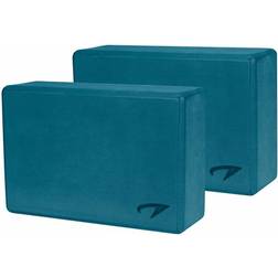 Avento Yoga Block Blau 23 x 15 x 7.6 cm