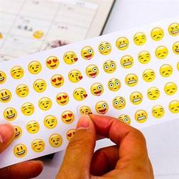 Emoji Klistermærker 660 stk. stickers