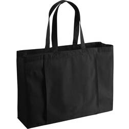 Westford Mill EarthAware Yoga Organic Tote Bag (One Size) (Black)