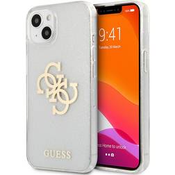 Guess iPhone 13 Mini Cover Full Glitter Transparent