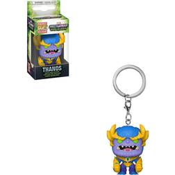 Marvel Monster Hunters POP Vinyl Nyckelringar 4 cm Thanos Display (12)