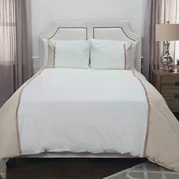 Rizzy Home Wilmington Mill Duvet Cover White (289.56x248.92cm)