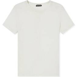 Tom Ford Cotton Crewneck T-shirt- White