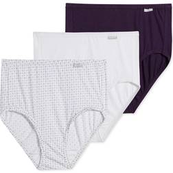 Jockey Elance Brief 3-pack - Royal Plum/Diamond/White