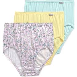 Jockey Elance Brief 3-pack - Green Icicle/Light Yellow/Soft Spring