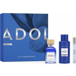 Adolfo Dominguez Agua Fresca Lima Tonka Set EdT 120ml + EdT 10ml + Deo Spray 150ml