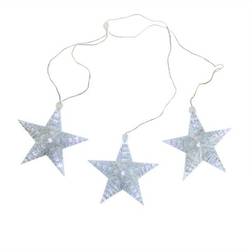 Northlight Cascading Snowfall Star String Light 1 Lamps 3pcs