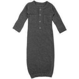 L'ovedbaby Organic Gown - Gray (OR442g)