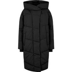 Noisy May Tally Long Down Jacket - Black