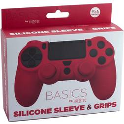 Blade PS4 Silicone Skin + Grips - Red