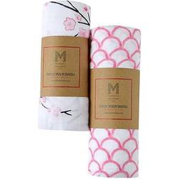 Malabar Organic Swaddle Set Sakura