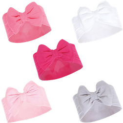 Hudson Big Bow Headbands 5-pack - White/Pink (10158544)