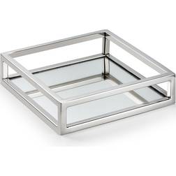 Classic Touch Mirrored Chrome Rails Napkin Holder