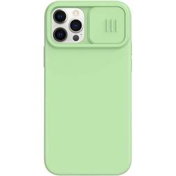 Nillkin iPhone 12/12 Pro Silky Silicone Skal Grön