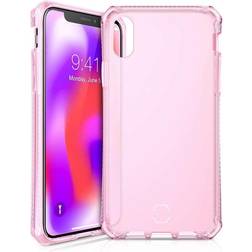 ItSkins Cover til iPhone Xs Max Gennemsigtigt Pink