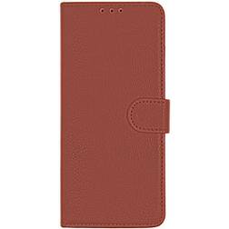 G-SP Samsung Galaxy S21 Flip Stand Läderplånboksfodral Brun