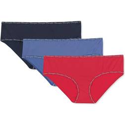 Champion Women's Microfiber Hipster 3-pack - Deep Forte Blue/Red Persuasion/Athletic Navy